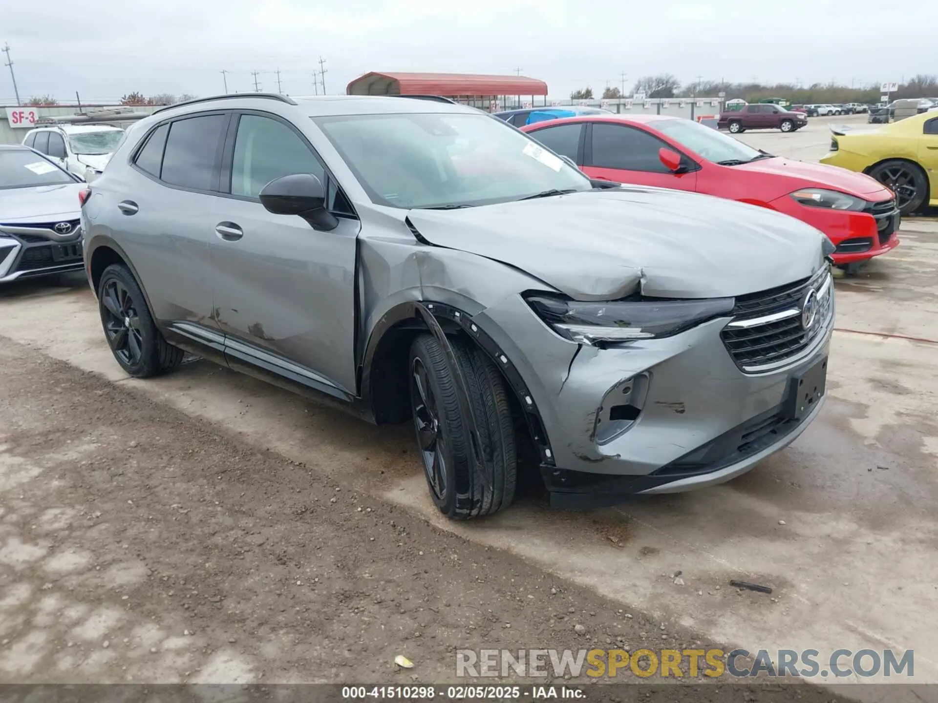 1 Photograph of a damaged car LRBFZPR40PD194870 BUICK ENVISION 2023