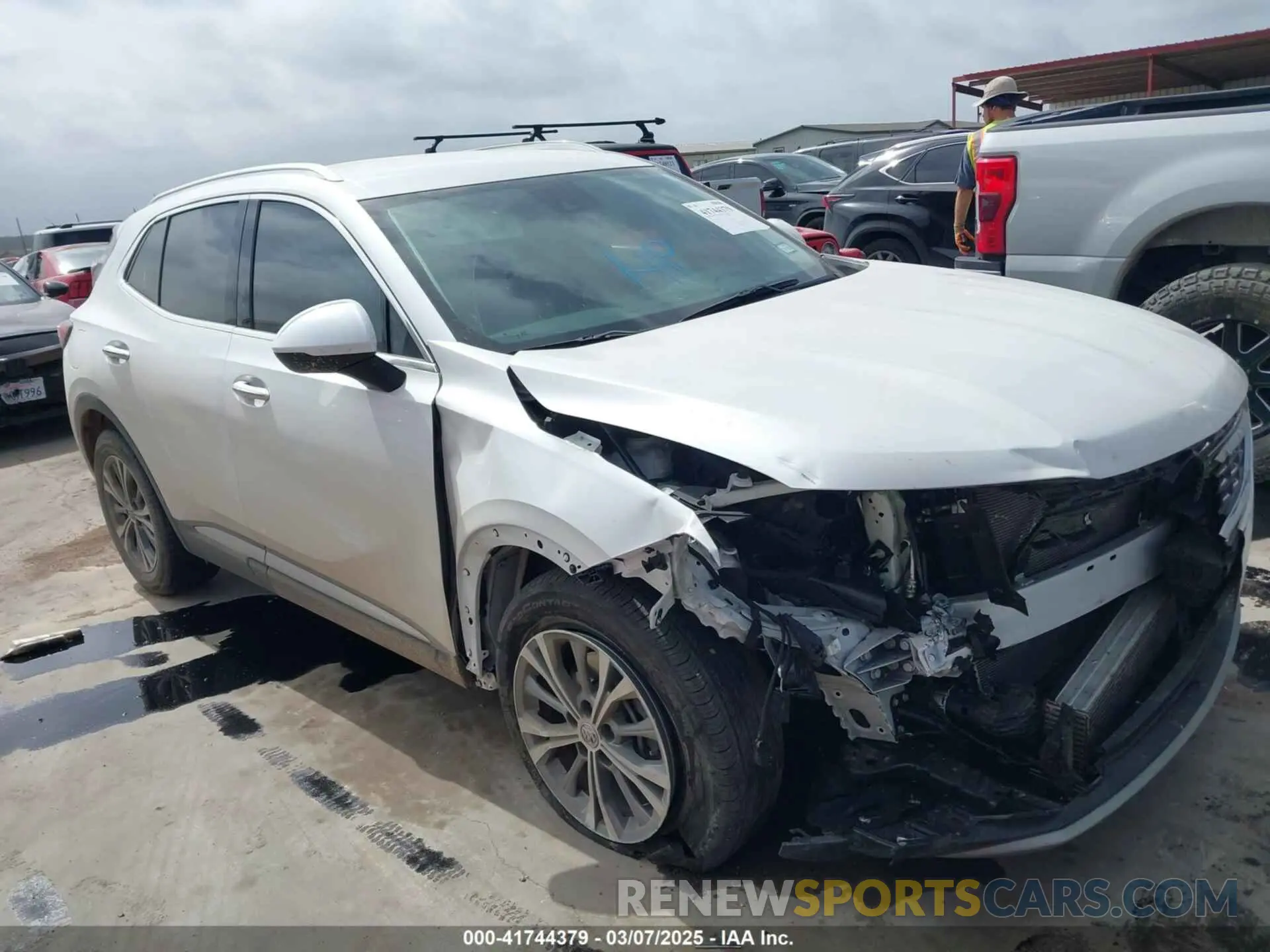1 Photograph of a damaged car LRBFZPR41PD205116 BUICK ENVISION 2023