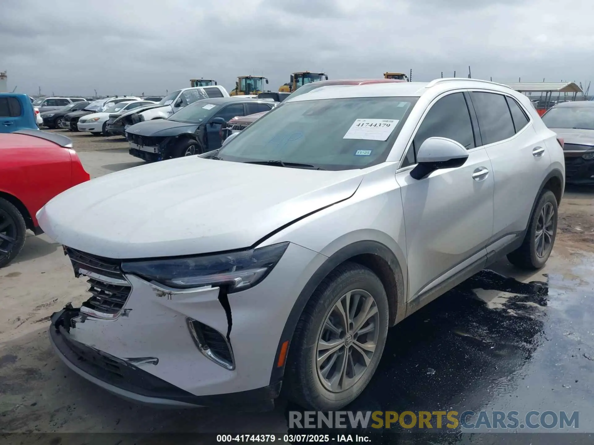 2 Photograph of a damaged car LRBFZPR41PD205116 BUICK ENVISION 2023
