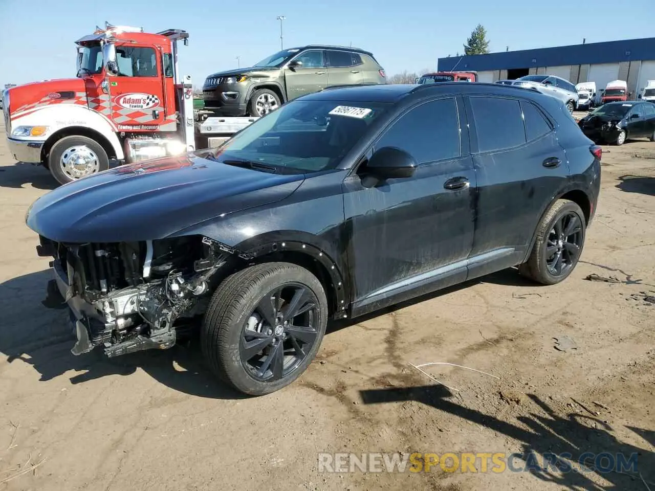 1 Photograph of a damaged car LRBFZPR45PD215793 BUICK ENVISION 2023