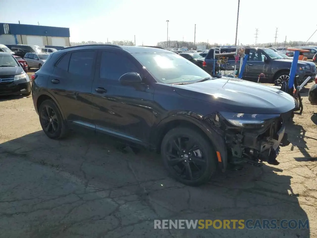 4 Photograph of a damaged car LRBFZPR45PD215793 BUICK ENVISION 2023