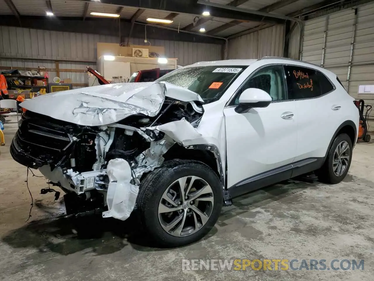 1 Photograph of a damaged car LRBFZPR46PD095602 BUICK ENVISION 2023