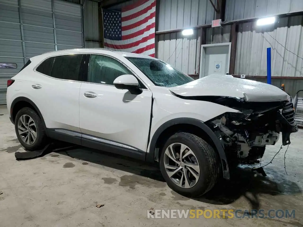 4 Photograph of a damaged car LRBFZPR46PD095602 BUICK ENVISION 2023