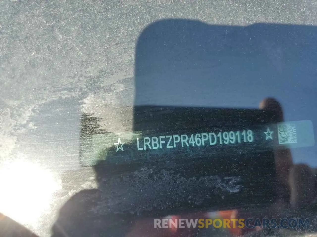 13 Photograph of a damaged car LRBFZPR46PD199118 BUICK ENVISION 2023