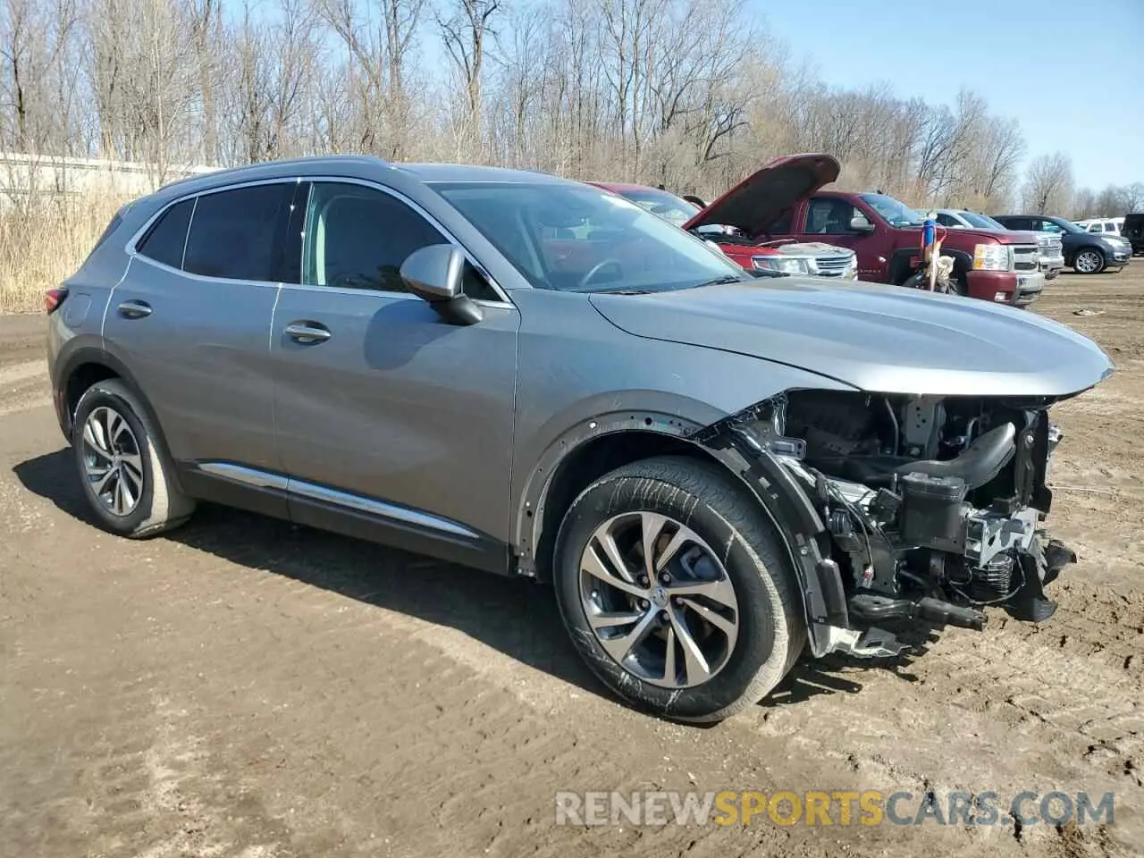 4 Photograph of a damaged car LRBFZPR46PD199118 BUICK ENVISION 2023