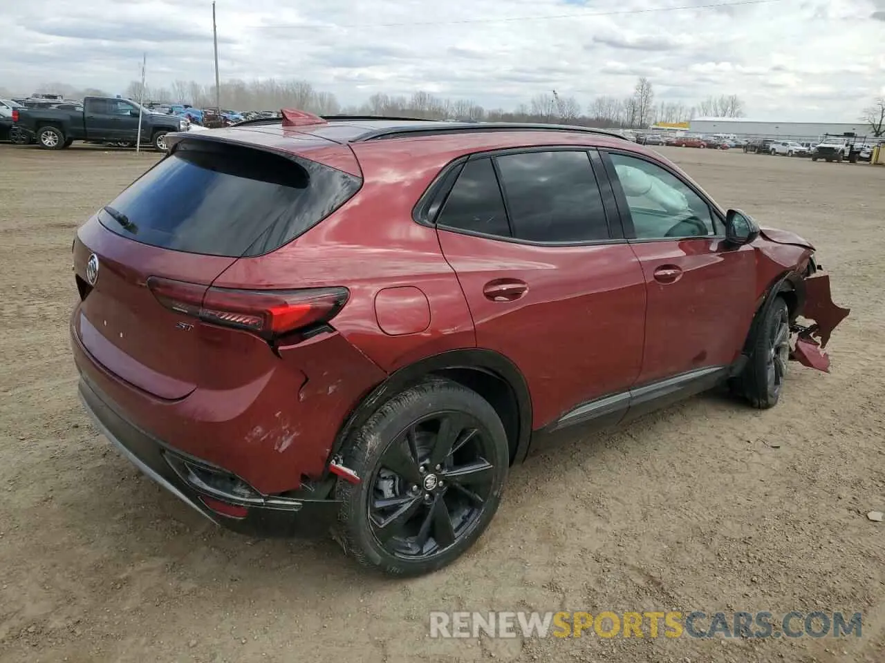 3 Photograph of a damaged car LRBFZPR46PD200655 BUICK ENVISION 2023