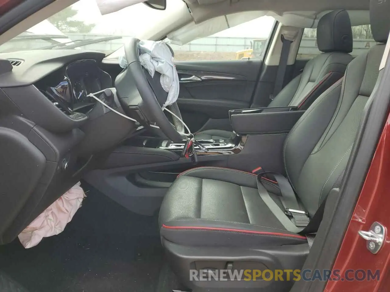7 Photograph of a damaged car LRBFZPR46PD200655 BUICK ENVISION 2023