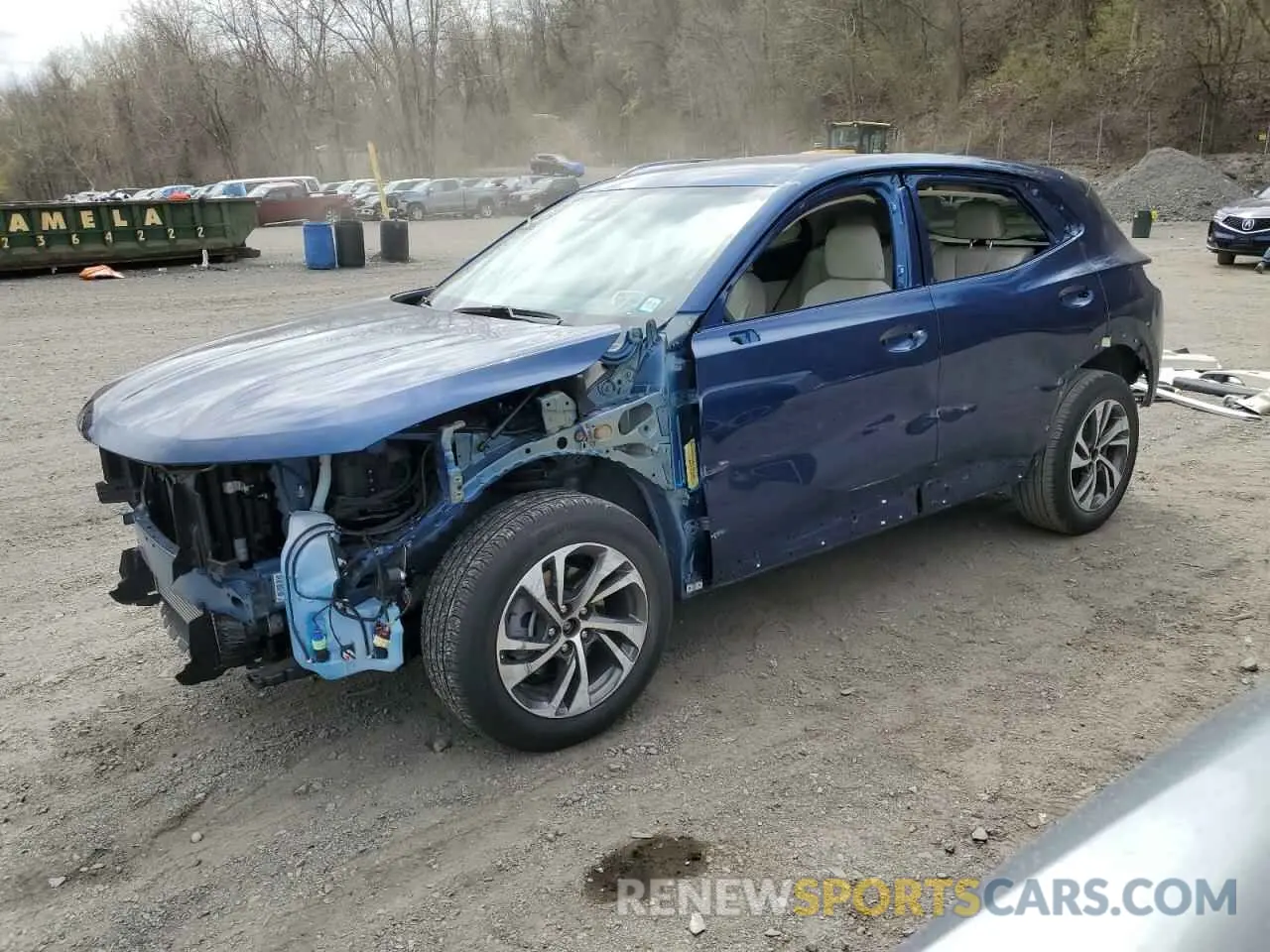 1 Photograph of a damaged car LRBFZPR47PD188502 BUICK ENVISION 2023