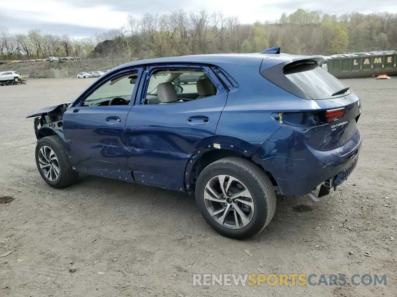 2 Photograph of a damaged car LRBFZPR47PD188502 BUICK ENVISION 2023