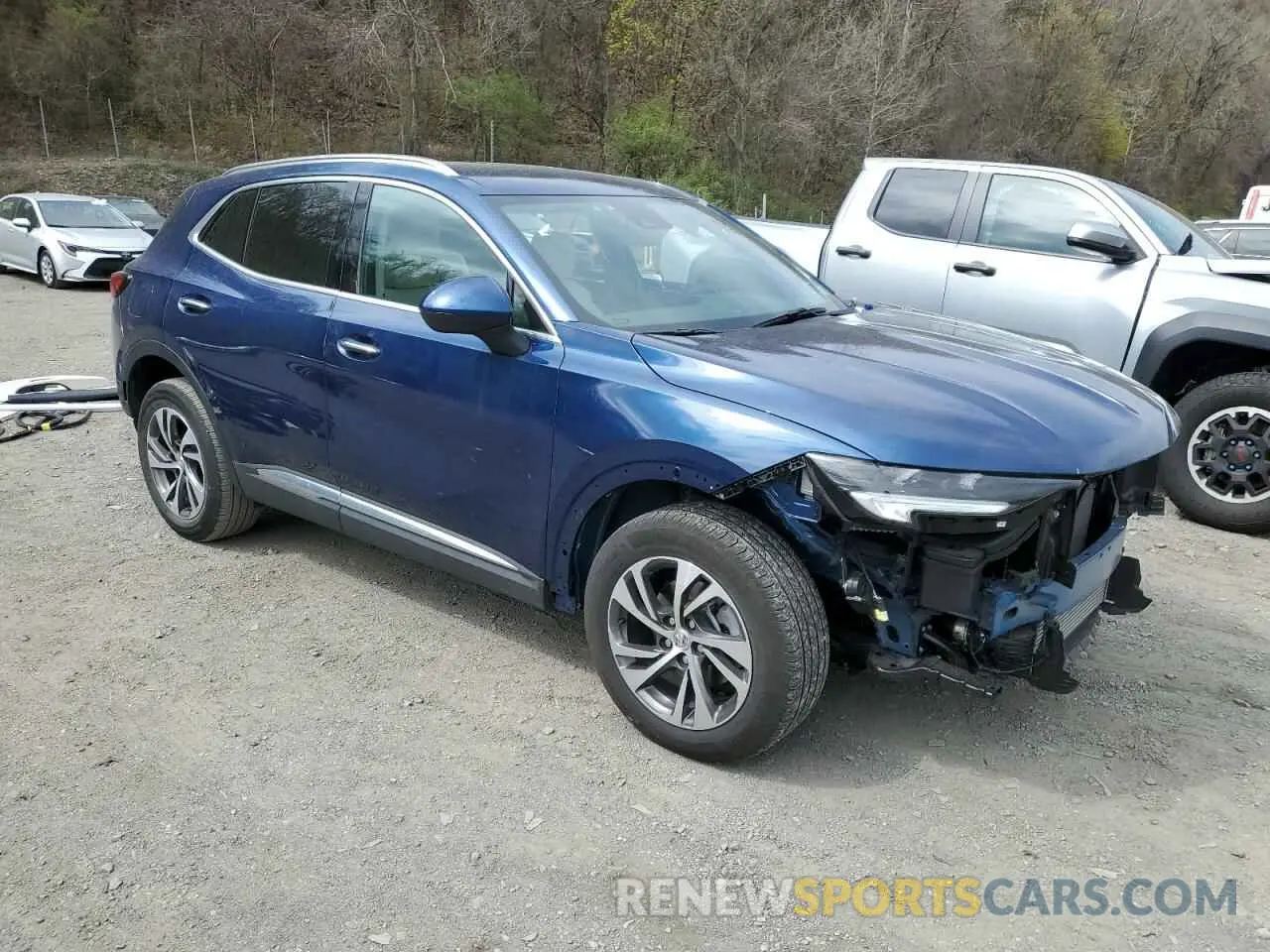 4 Photograph of a damaged car LRBFZPR47PD188502 BUICK ENVISION 2023