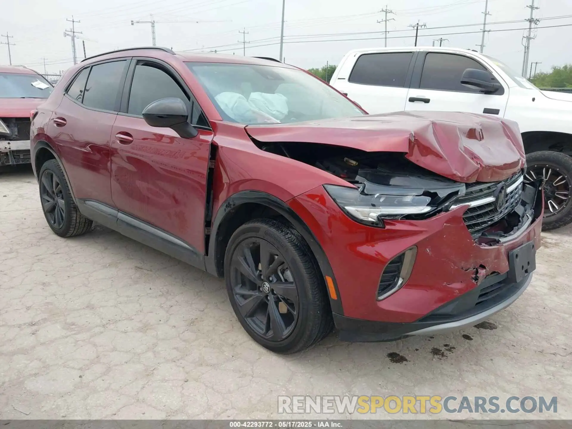 1 Photograph of a damaged car LRBFZPR4XPD184265 BUICK ENVISION 2023