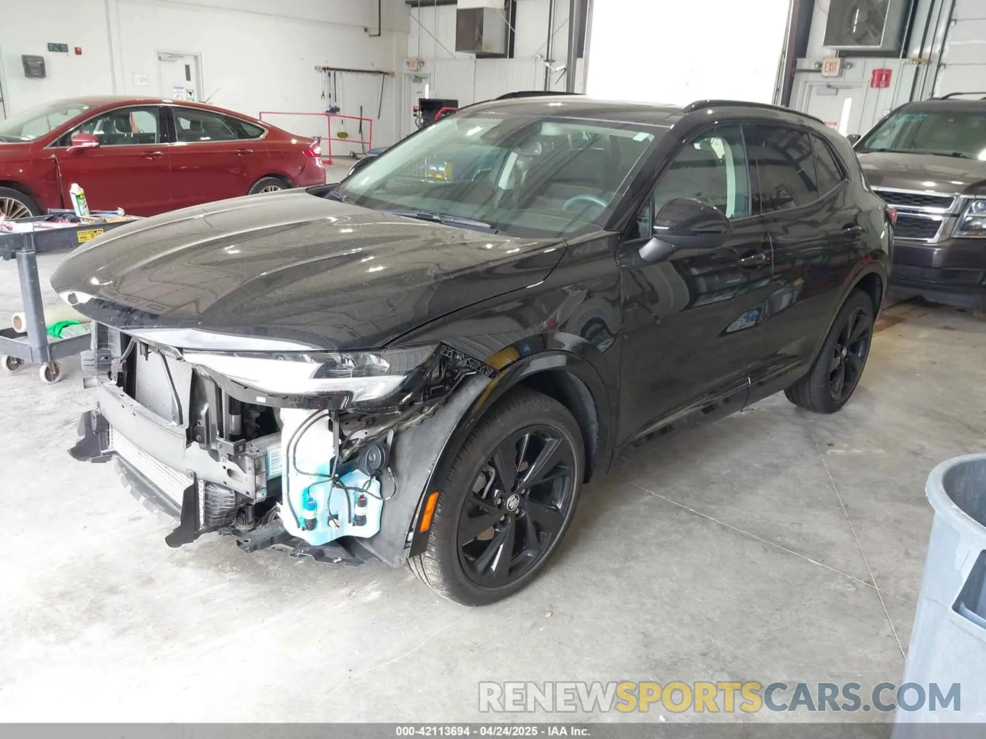 2 Photograph of a damaged car LRBFZPR4XPD189255 BUICK ENVISION 2023