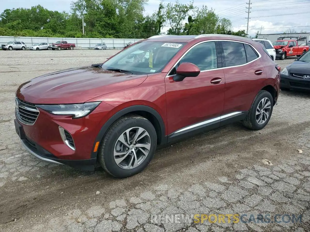 1 Photograph of a damaged car LRBFZPR4XPD216275 BUICK ENVISION 2023