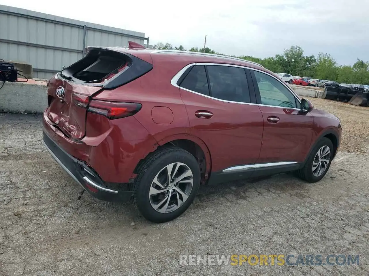 3 Photograph of a damaged car LRBFZPR4XPD216275 BUICK ENVISION 2023