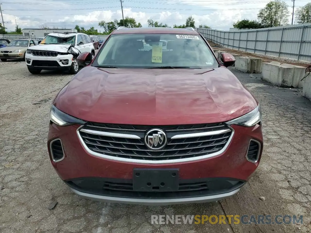5 Photograph of a damaged car LRBFZPR4XPD216275 BUICK ENVISION 2023