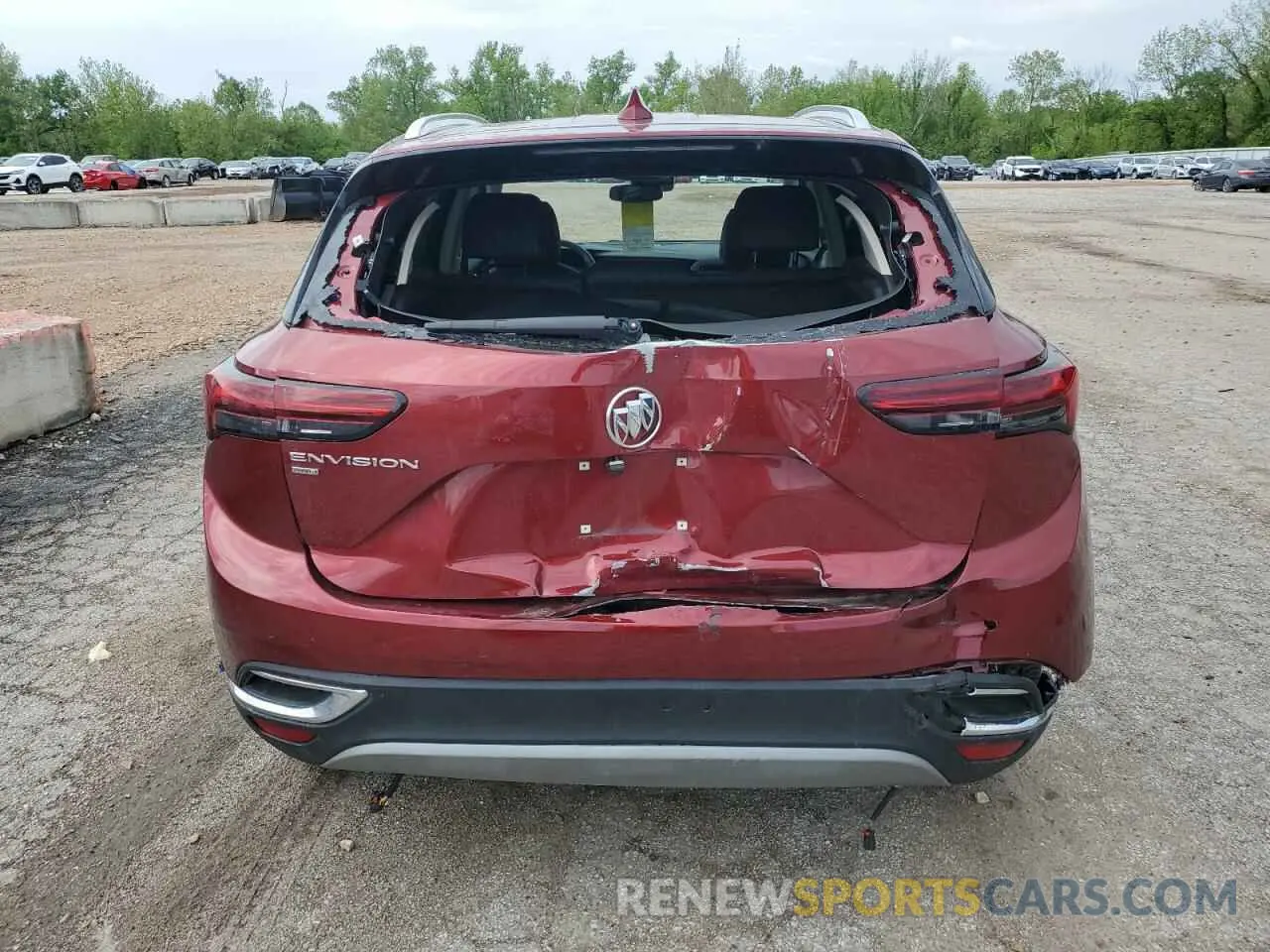6 Photograph of a damaged car LRBFZPR4XPD216275 BUICK ENVISION 2023