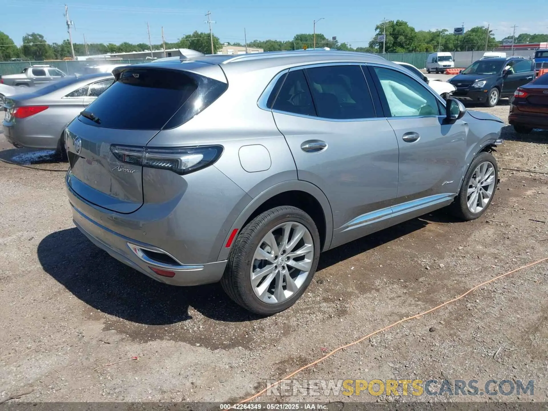 4 Photograph of a damaged car LRBFZRR41PD047405 BUICK ENVISION 2023