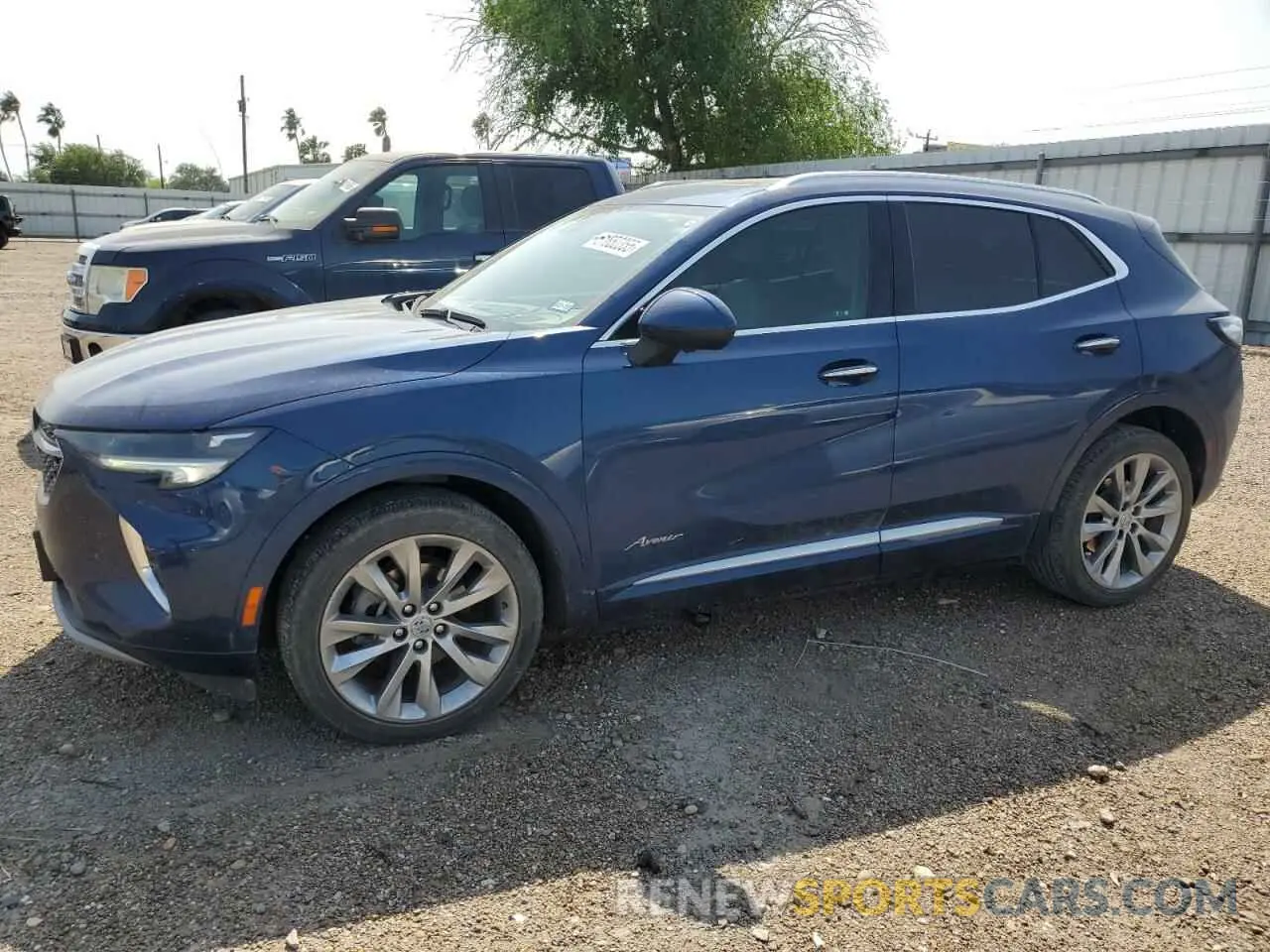 1 Photograph of a damaged car LRBFZRR42PD042410 BUICK ENVISION 2023