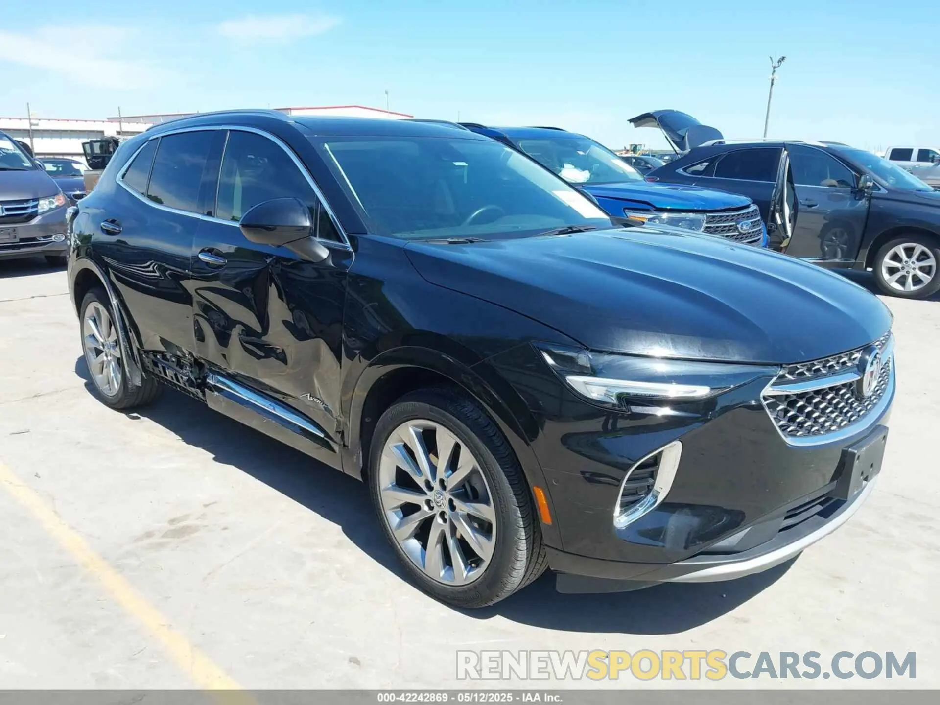 1 Photograph of a damaged car LRBFZRR43PD063864 BUICK ENVISION 2023