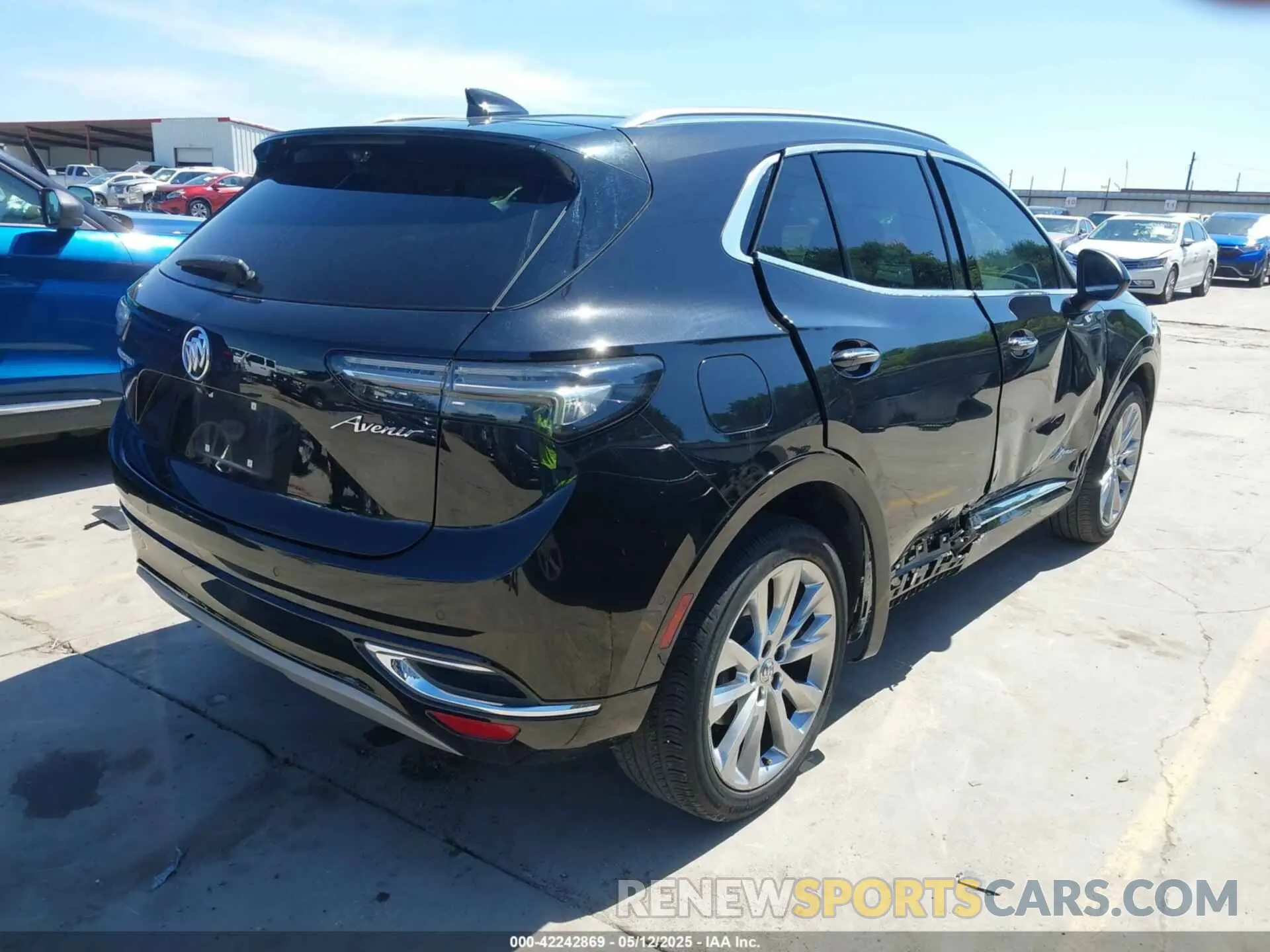 4 Photograph of a damaged car LRBFZRR43PD063864 BUICK ENVISION 2023