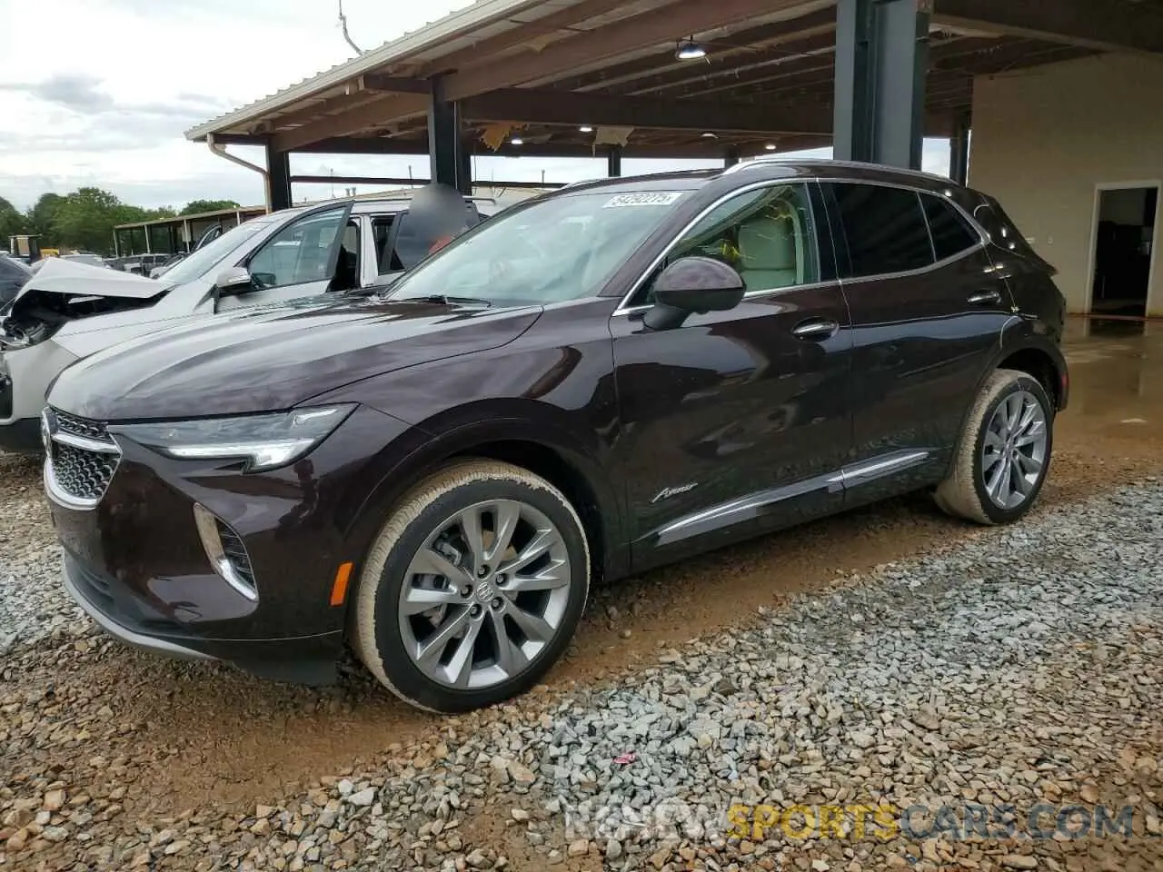 1 Photograph of a damaged car LRBFZRR43PD079448 BUICK ENVISION 2023