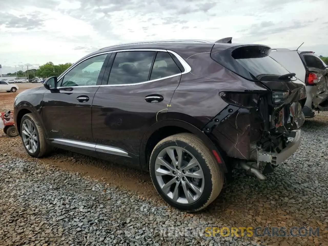 2 Photograph of a damaged car LRBFZRR43PD079448 BUICK ENVISION 2023