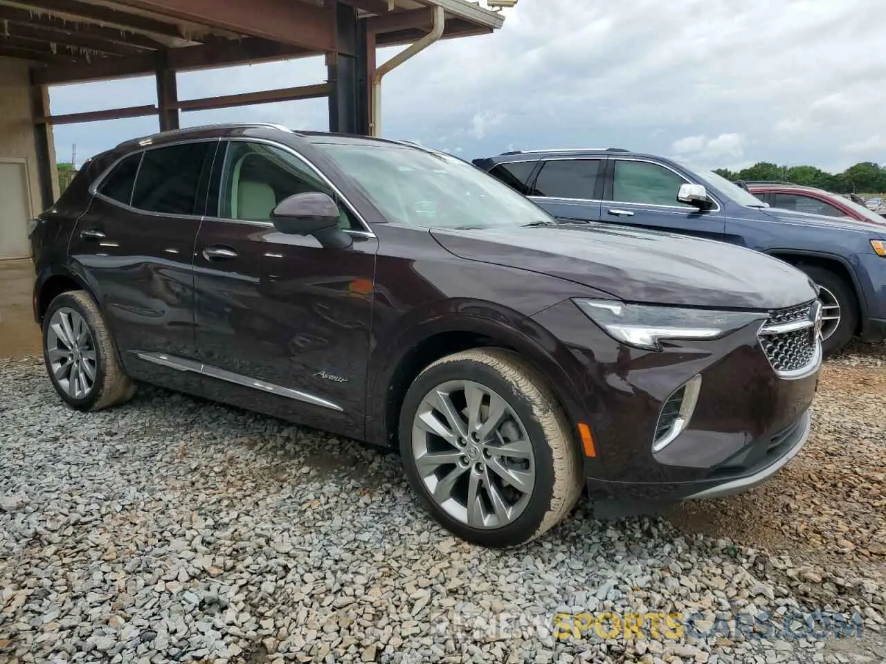 4 Photograph of a damaged car LRBFZRR43PD079448 BUICK ENVISION 2023