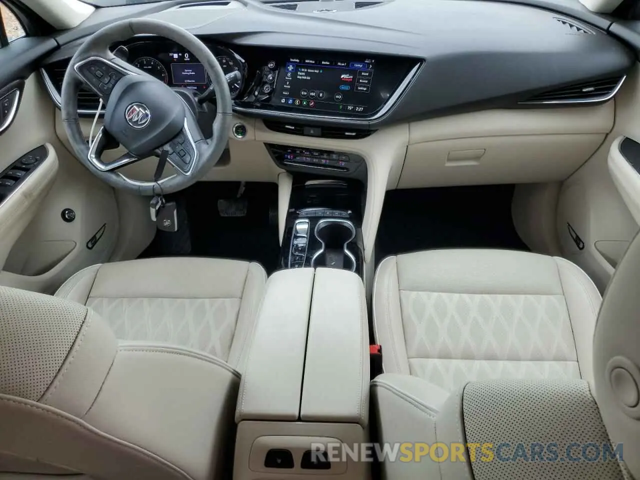 8 Photograph of a damaged car LRBFZRR43PD079448 BUICK ENVISION 2023