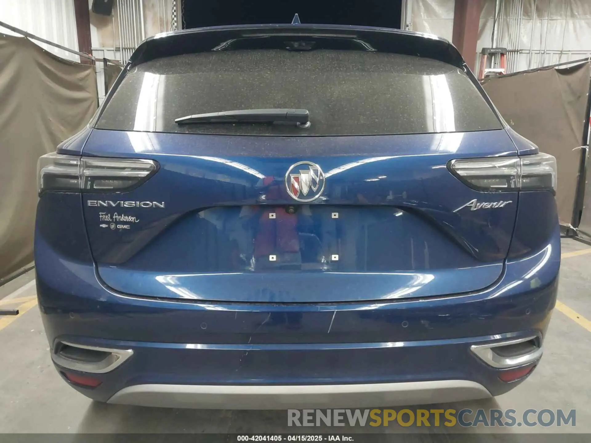 17 Photograph of a damaged car LRBFZRR47PD042192 BUICK ENVISION 2023