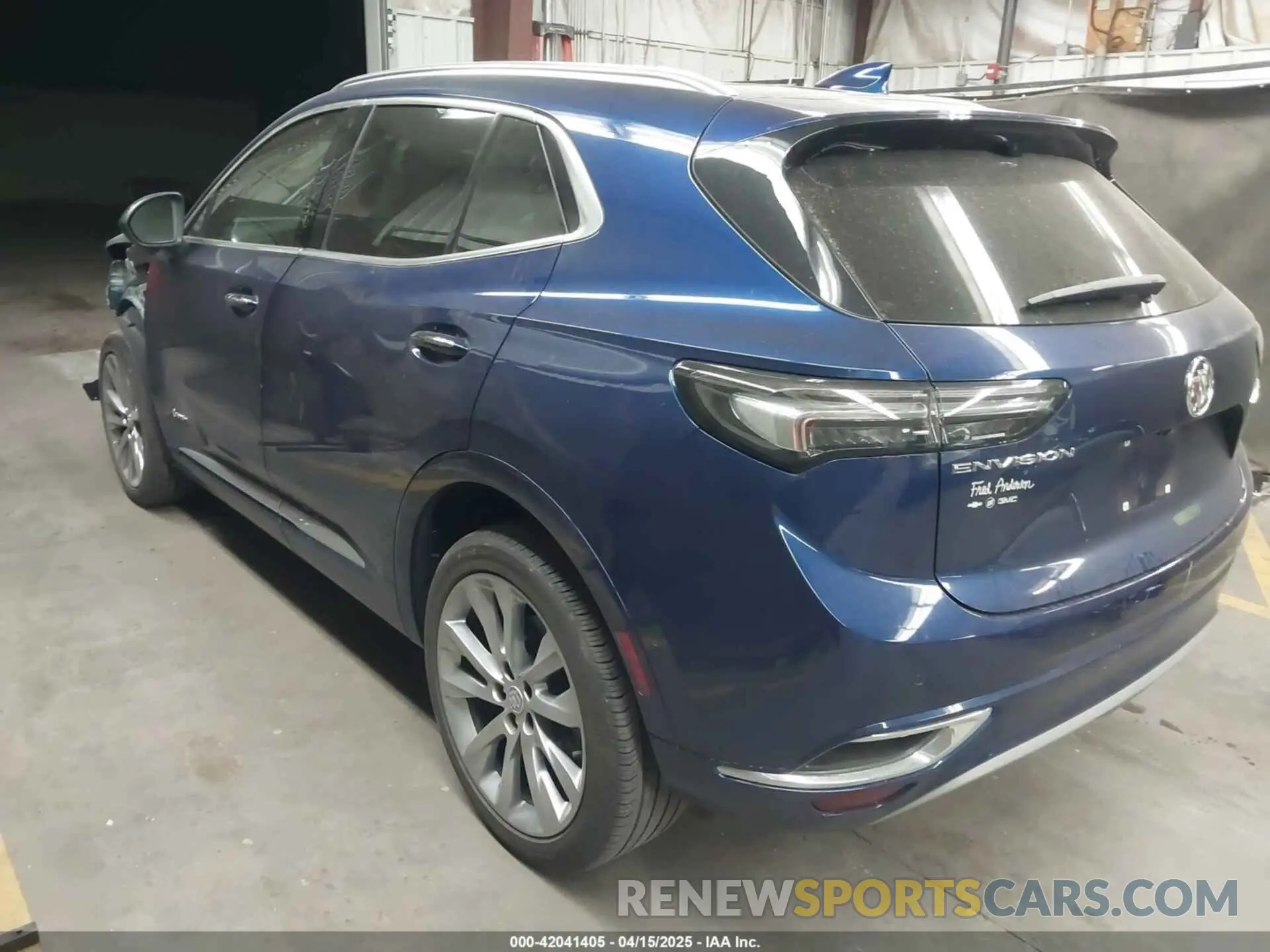 3 Photograph of a damaged car LRBFZRR47PD042192 BUICK ENVISION 2023