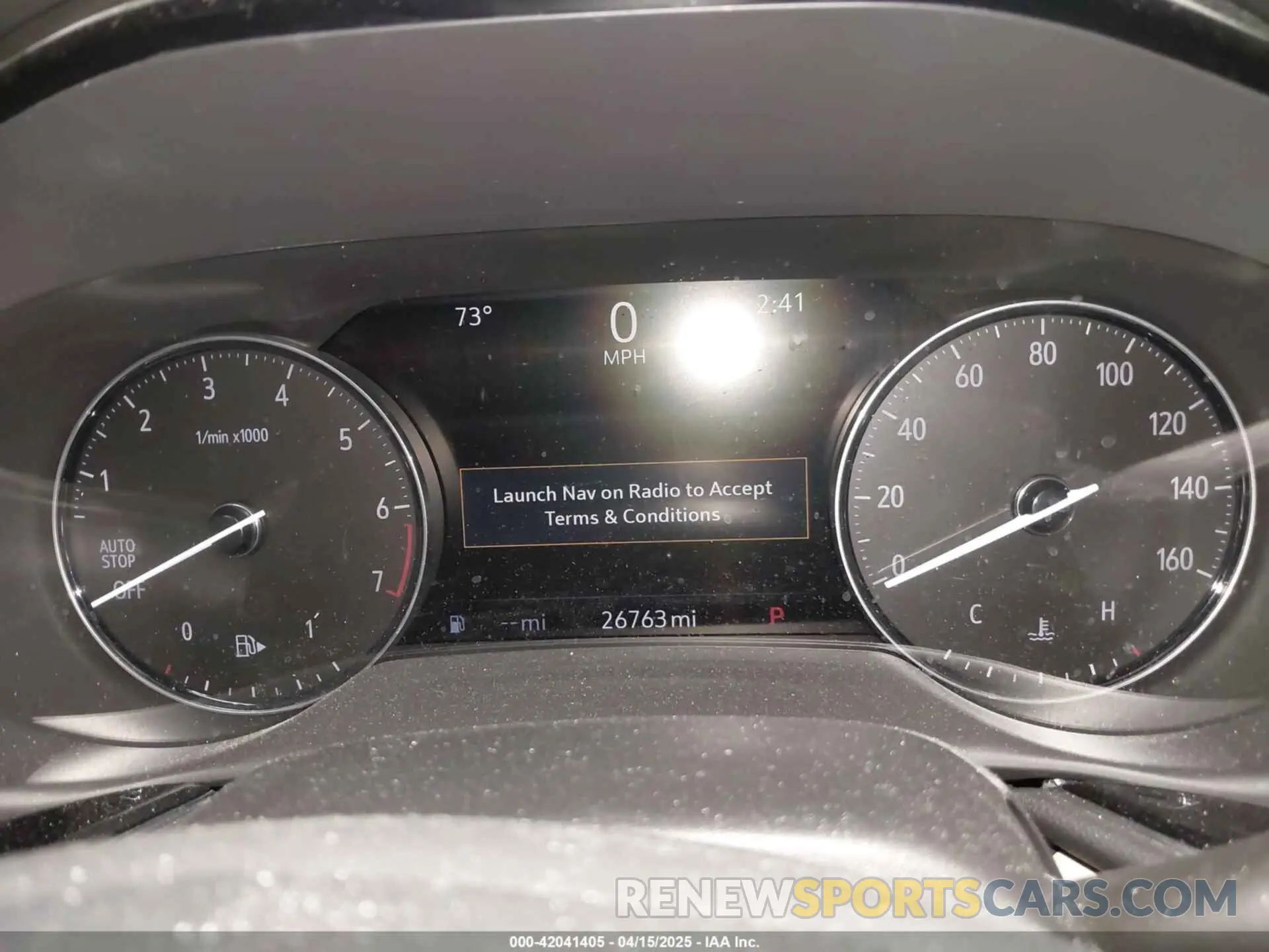 7 Photograph of a damaged car LRBFZRR47PD042192 BUICK ENVISION 2023