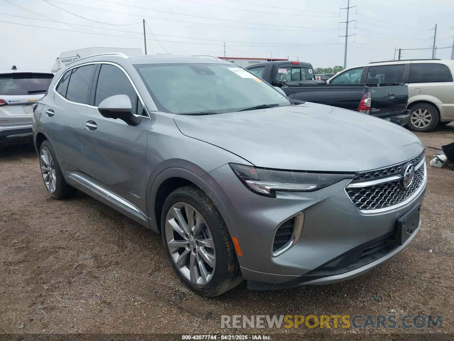 1 Photograph of a damaged car LRBFZRR48PD064332 BUICK ENVISION 2023
