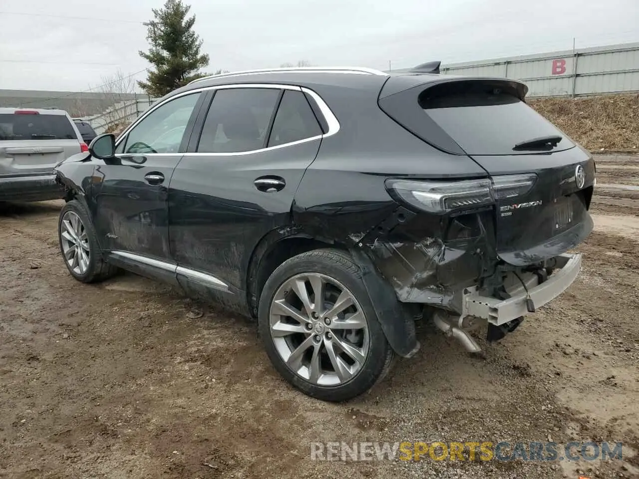 2 Photograph of a damaged car LRBFZSR40PD197674 BUICK ENVISION 2023