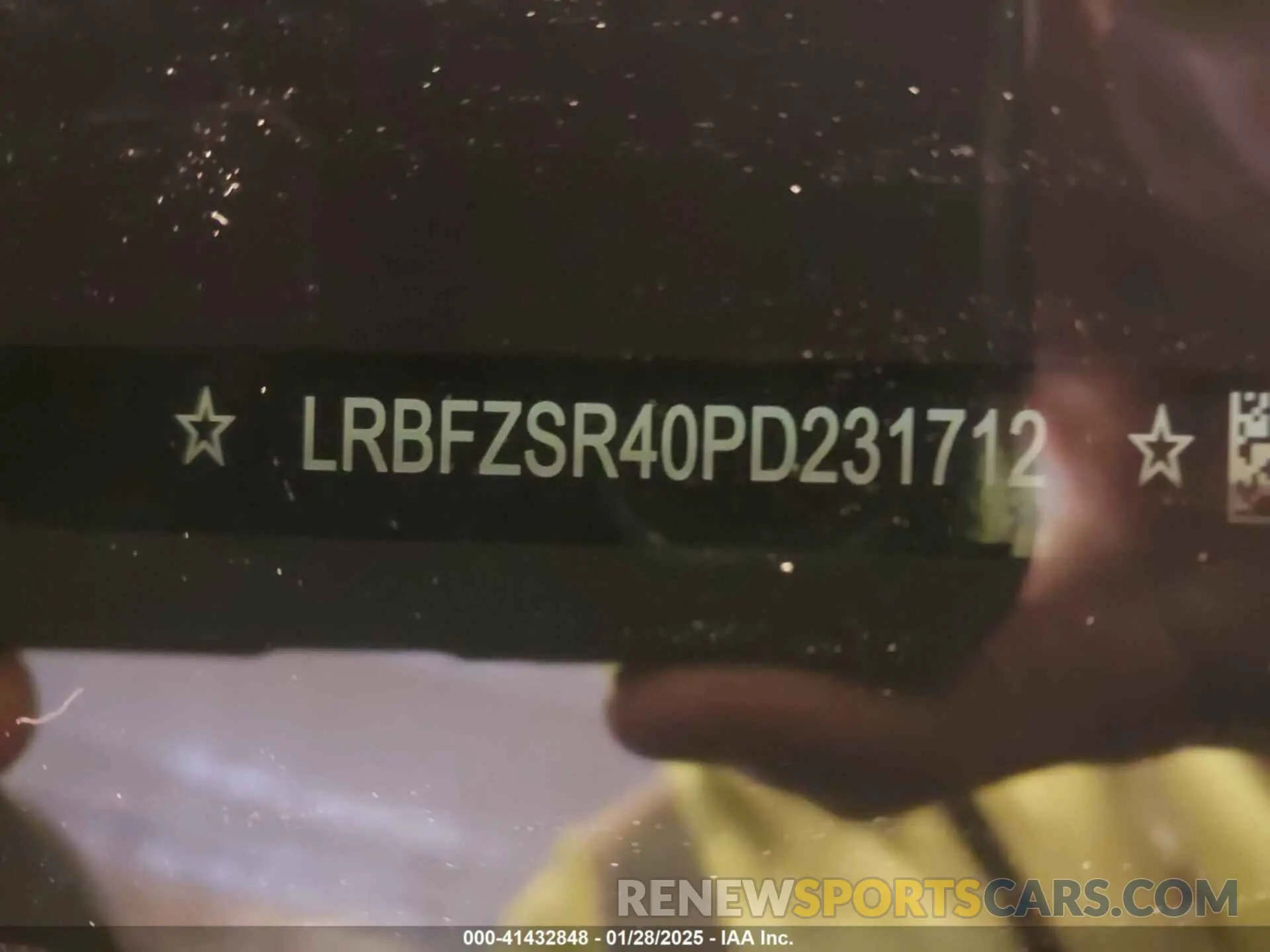 9 Photograph of a damaged car LRBFZSR40PD231712 BUICK ENVISION 2023