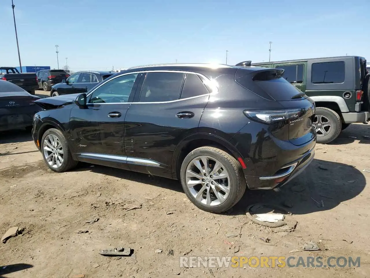 2 Photograph of a damaged car LRBFZSR41PD087734 BUICK ENVISION 2023