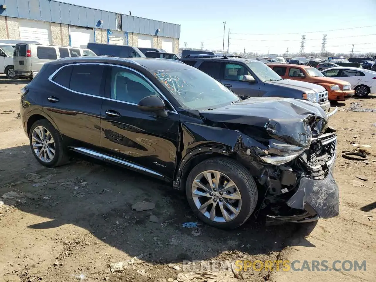 4 Photograph of a damaged car LRBFZSR41PD087734 BUICK ENVISION 2023