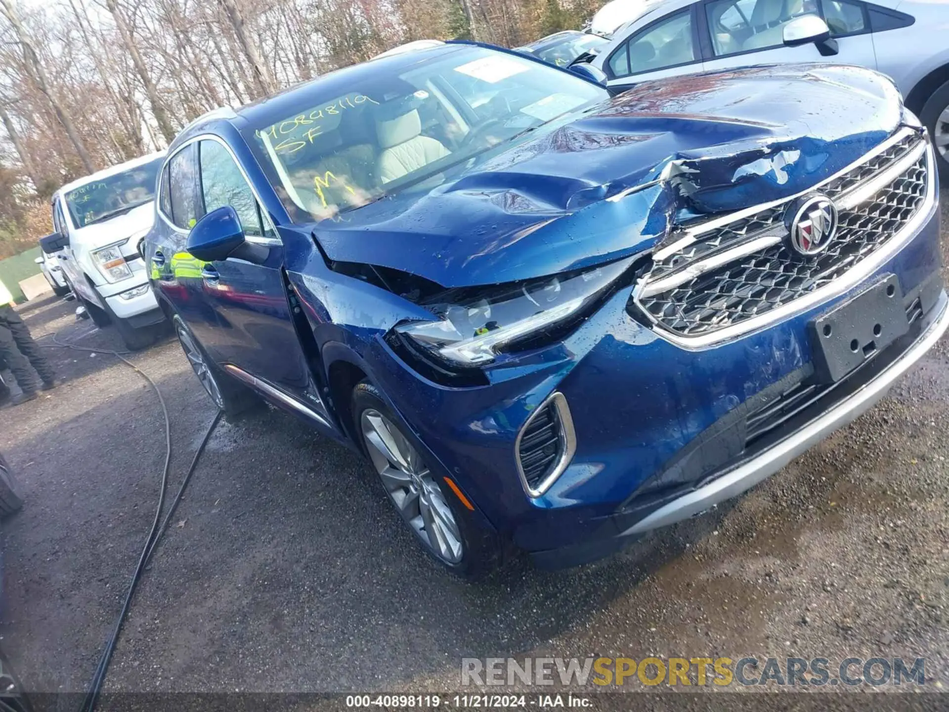 1 Photograph of a damaged car LRBFZSR41PD142604 BUICK ENVISION 2023