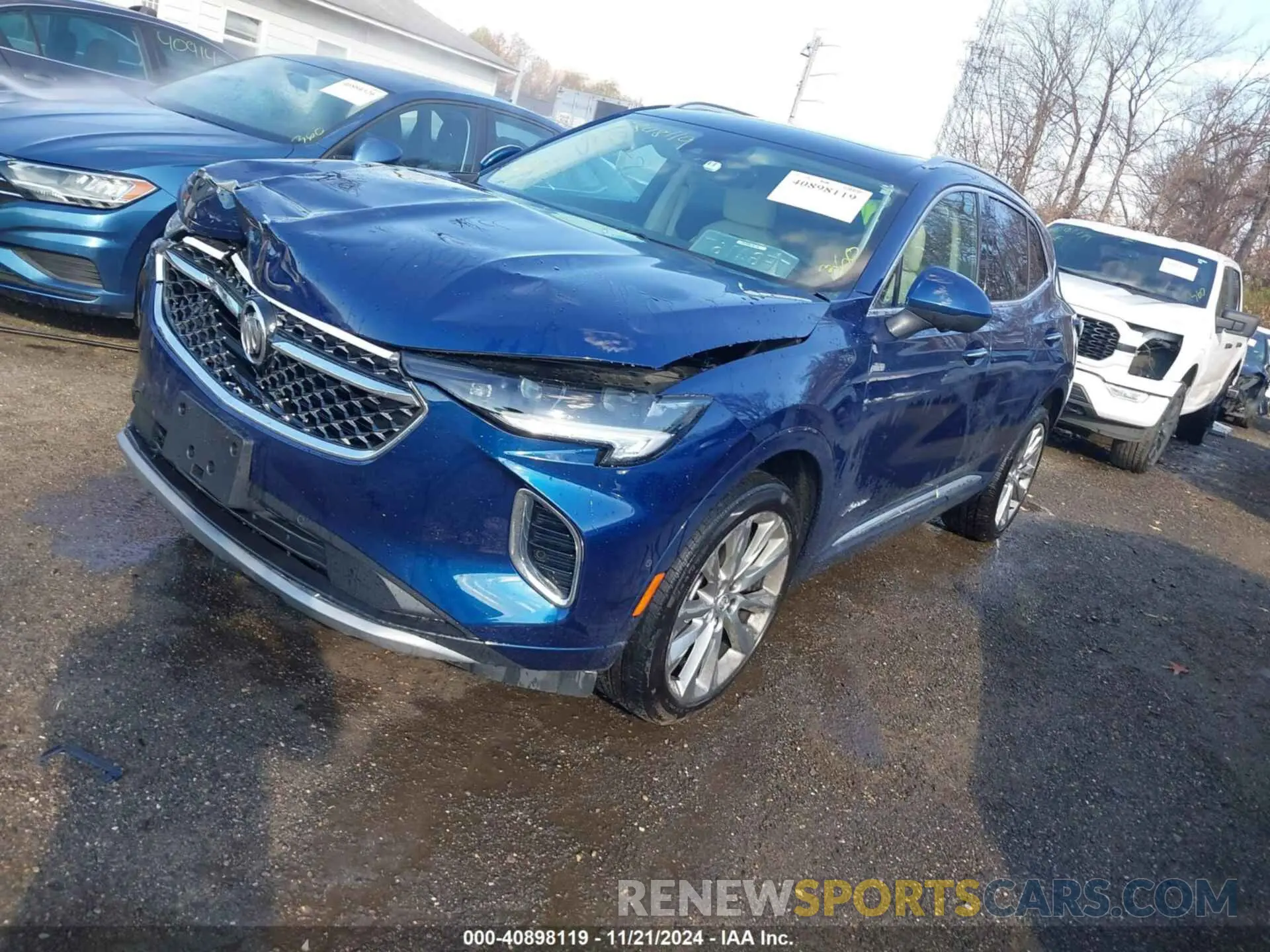 2 Photograph of a damaged car LRBFZSR41PD142604 BUICK ENVISION 2023