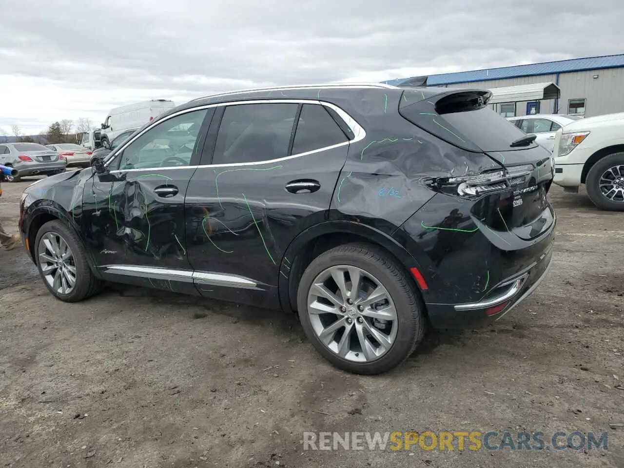 2 Photograph of a damaged car LRBFZSR41PD189535 BUICK ENVISION 2023