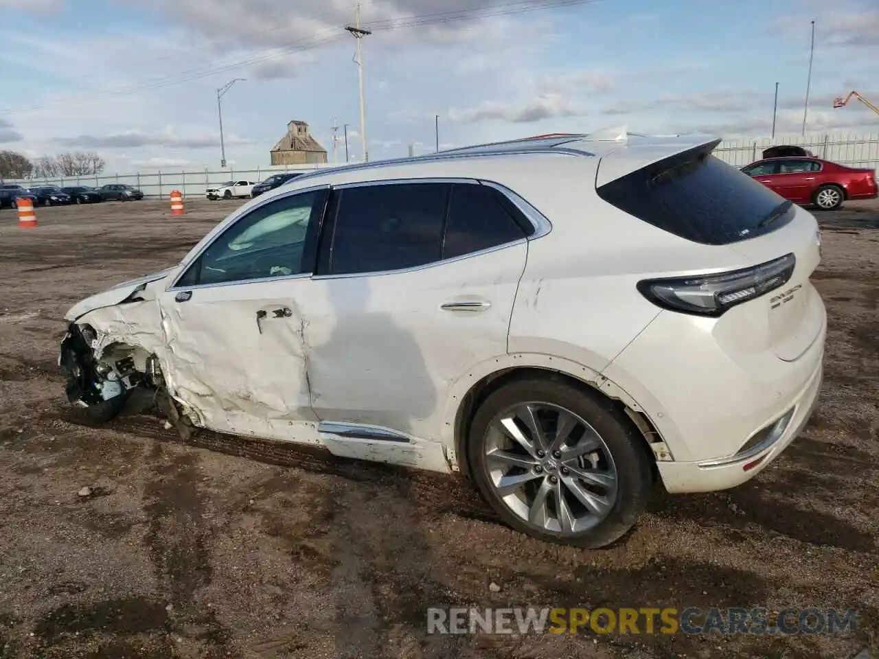 2 Photograph of a damaged car LRBFZSR42PD160951 BUICK ENVISION 2023