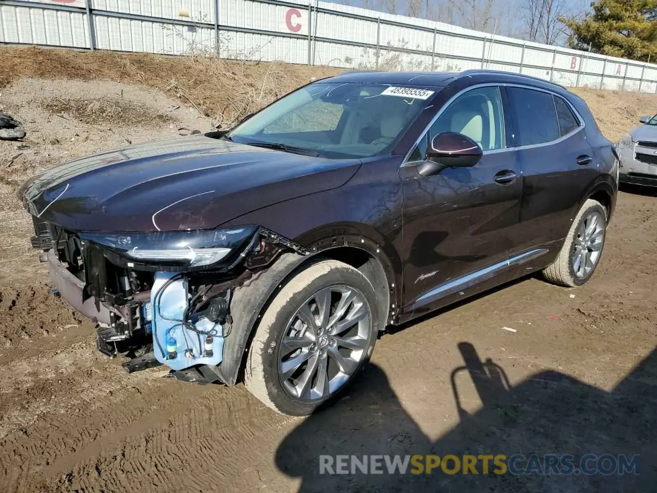1 Photograph of a damaged car LRBFZSR43PD159517 BUICK ENVISION 2023