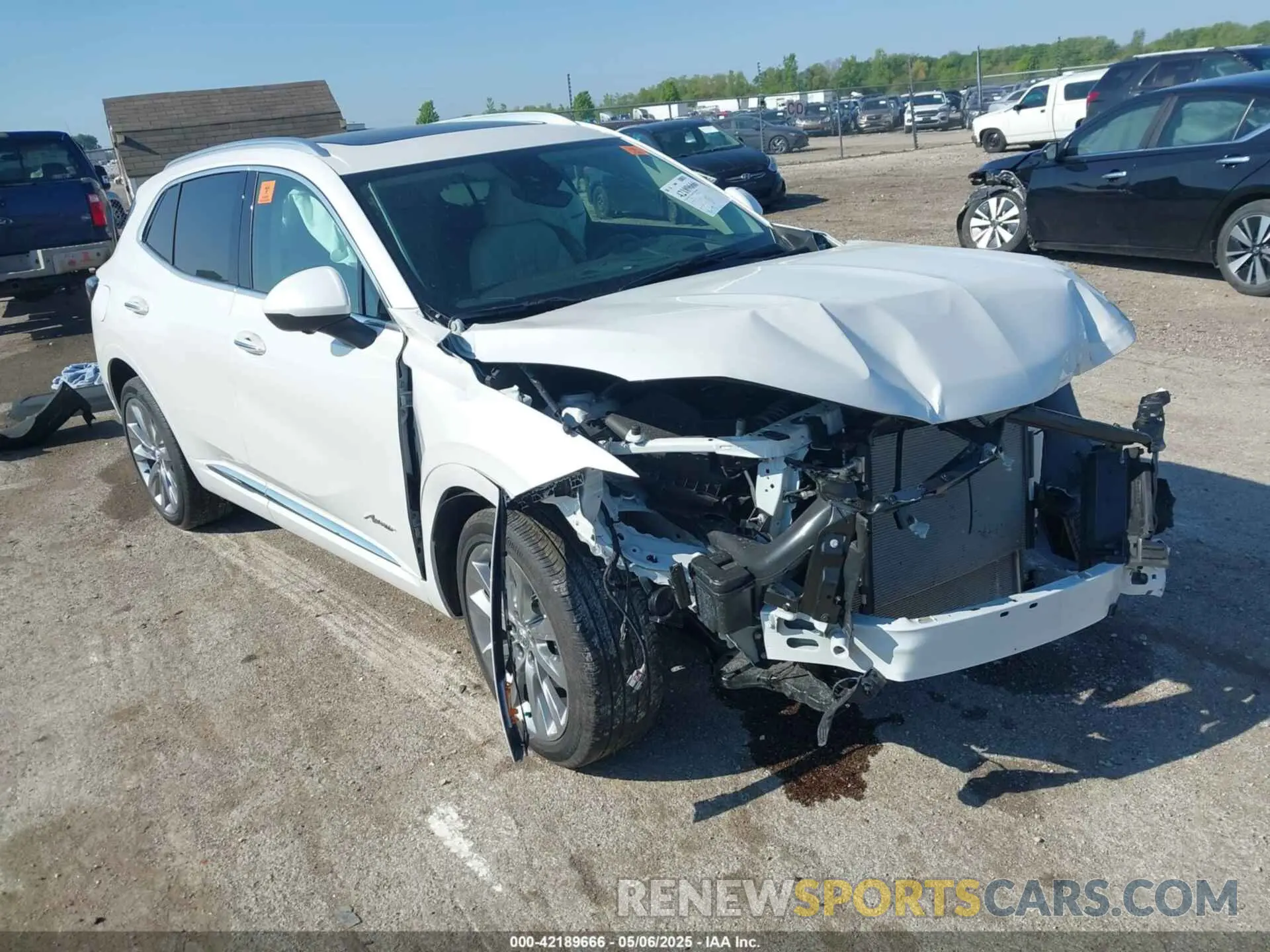 1 Photograph of a damaged car LRBFZSR45PD215554 BUICK ENVISION 2023