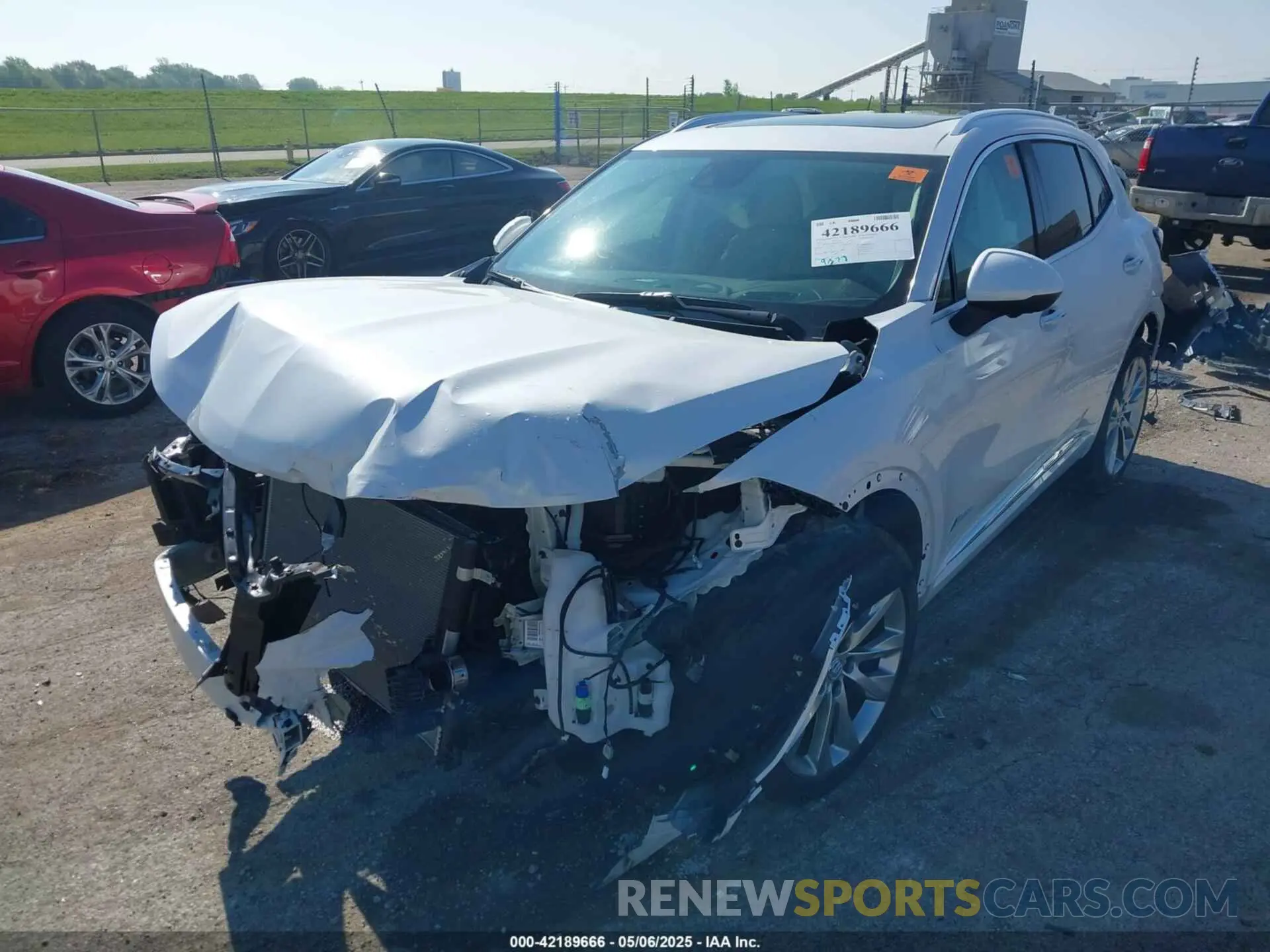 2 Photograph of a damaged car LRBFZSR45PD215554 BUICK ENVISION 2023
