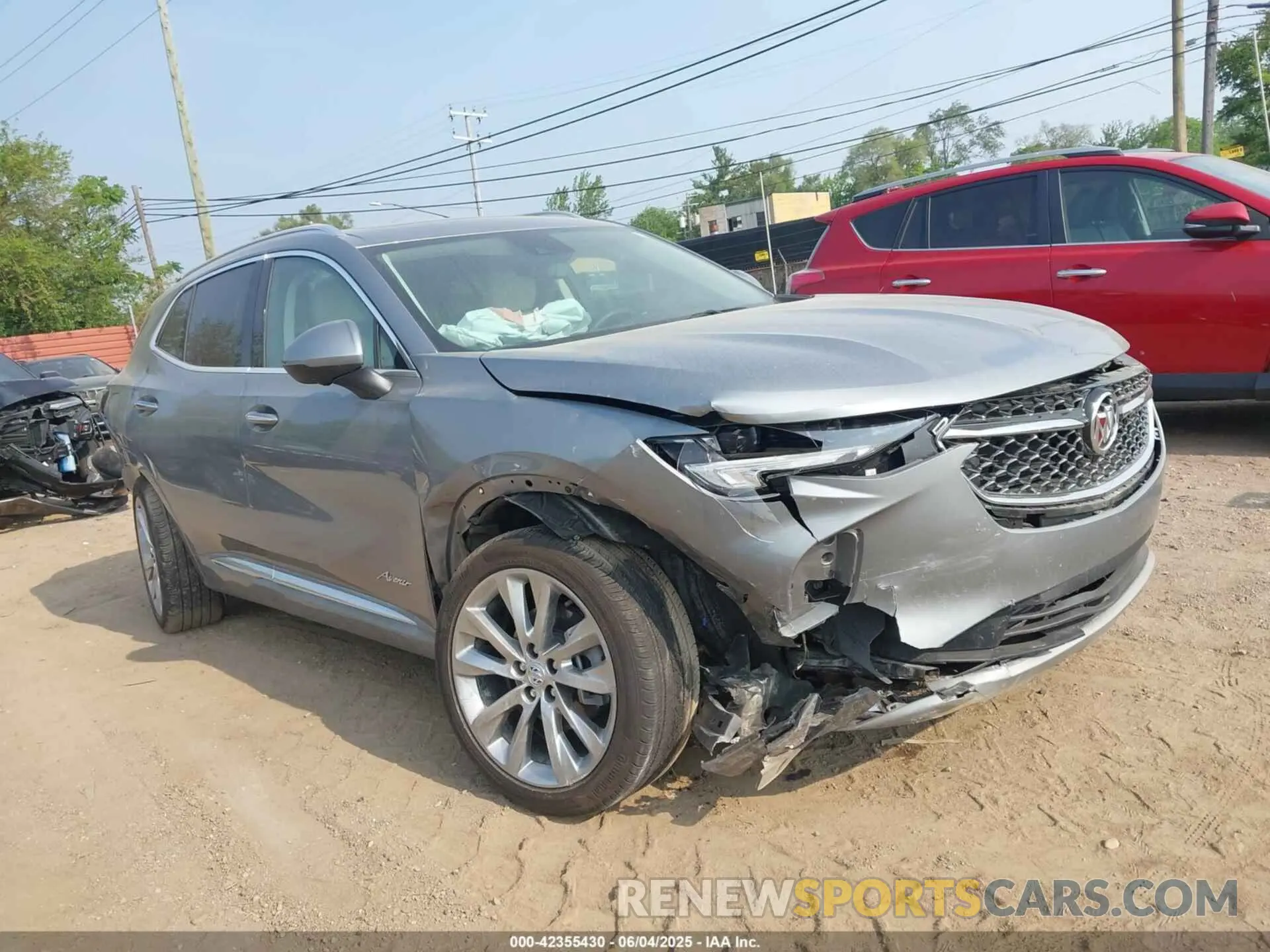 1 Photograph of a damaged car LRBFZSR47PD080173 BUICK ENVISION 2023