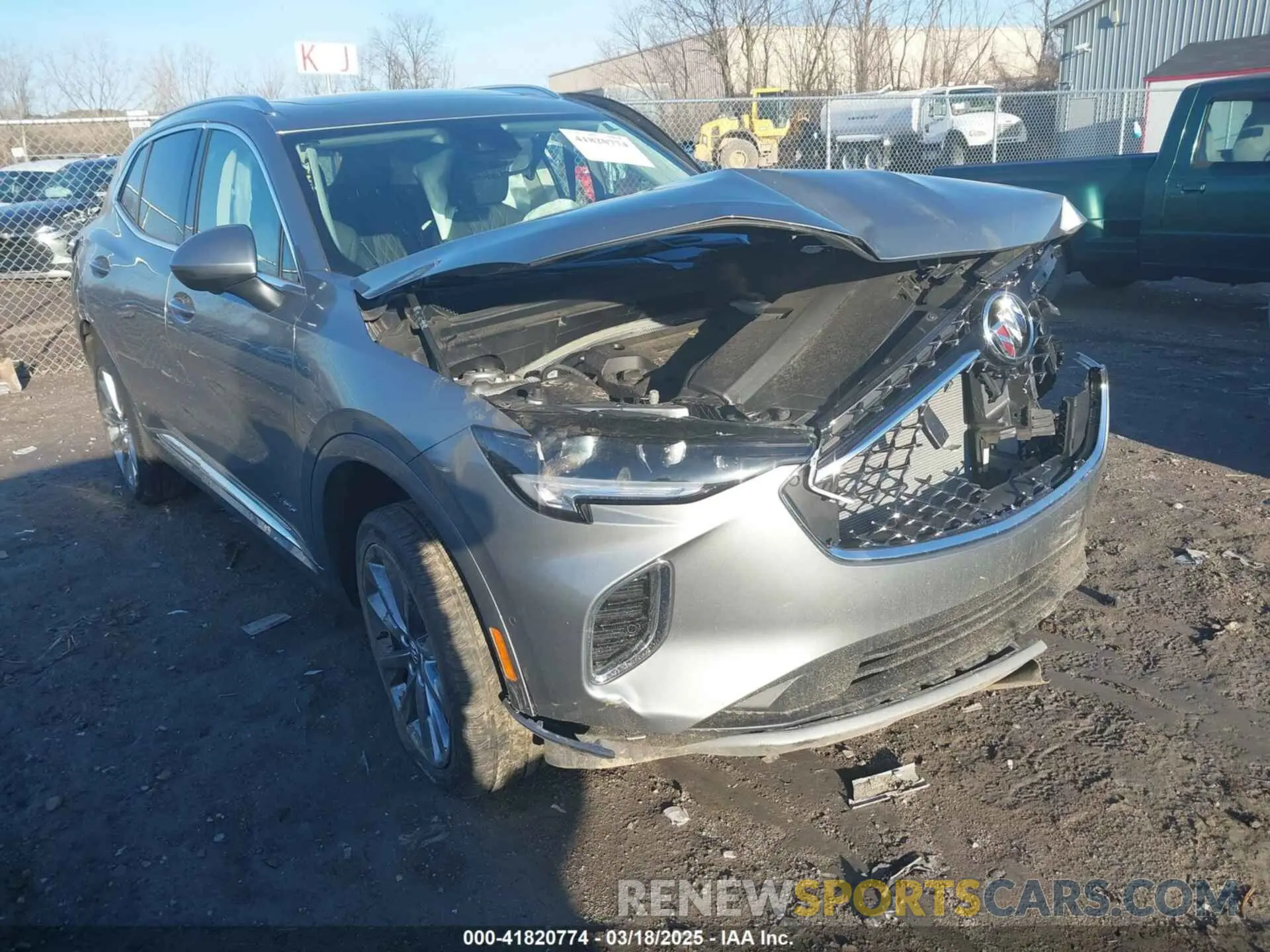 1 Photograph of a damaged car LRBFZSR47PD080240 BUICK ENVISION 2023