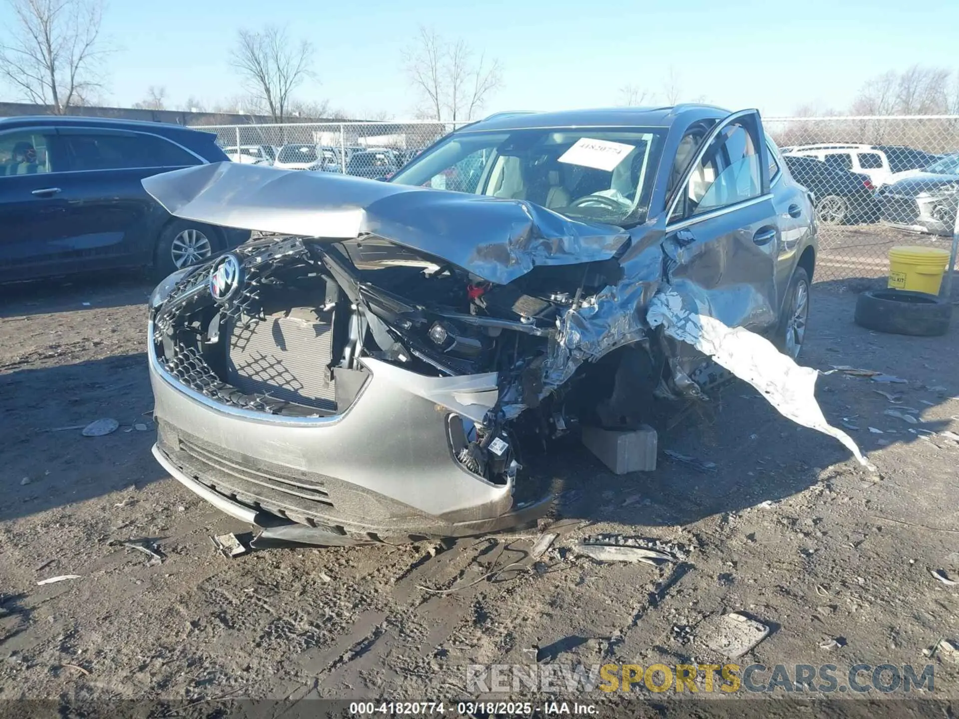 2 Photograph of a damaged car LRBFZSR47PD080240 BUICK ENVISION 2023