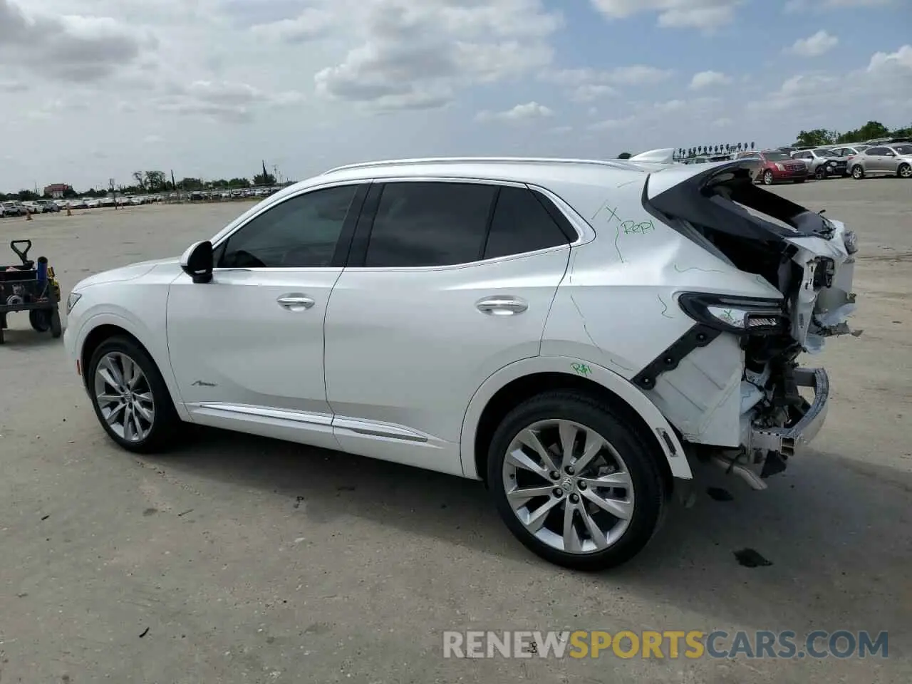 2 Photograph of a damaged car LRBFZSR4XPD062931 BUICK ENVISION 2023