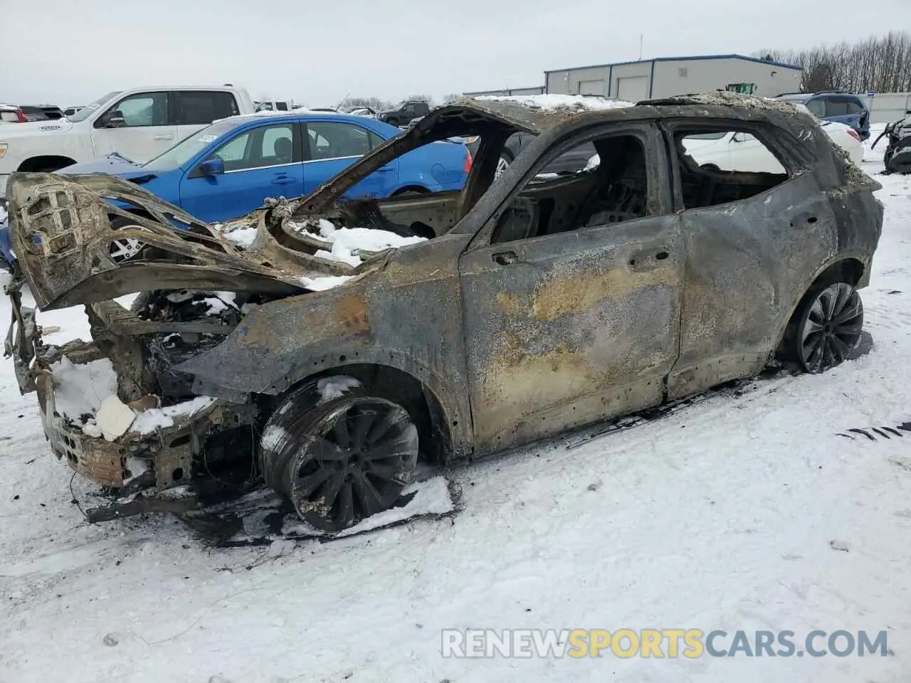 1 Photograph of a damaged car LRBFZME41RD056293 BUICK ENVISION 2024