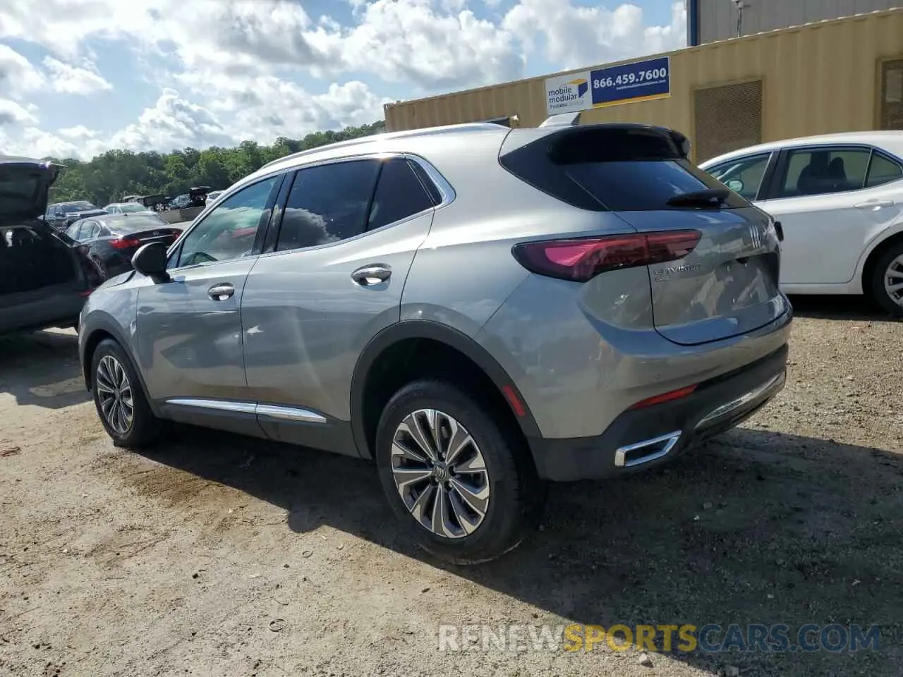 2 Photograph of a damaged car LRBFZME41RD067987 BUICK ENVISION 2024