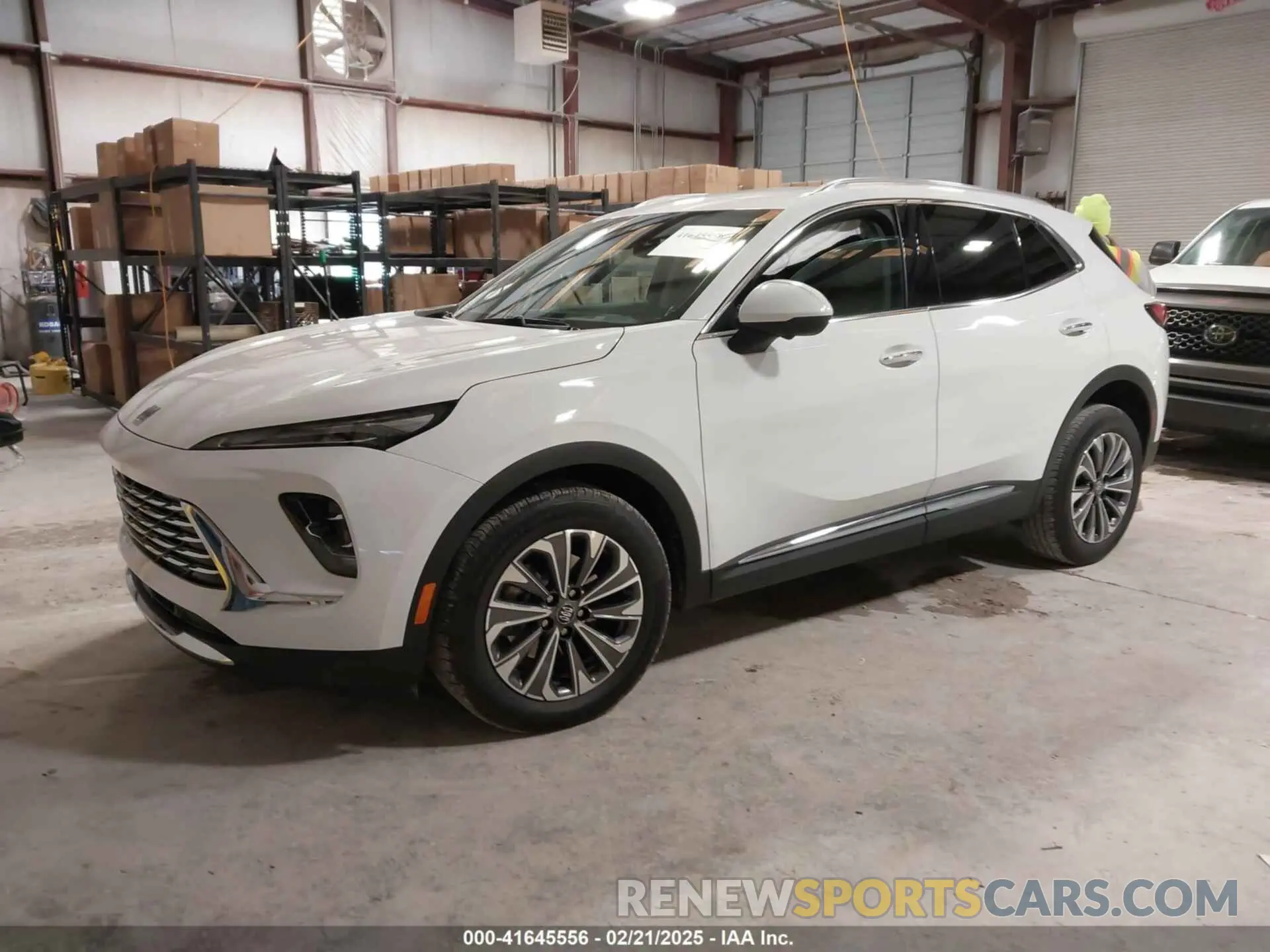 2 Photograph of a damaged car LRBFZME44RD015401 BUICK ENVISION 2024